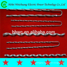 high quality ADSS/OPGW cable accessories galvanized preformed wire grip